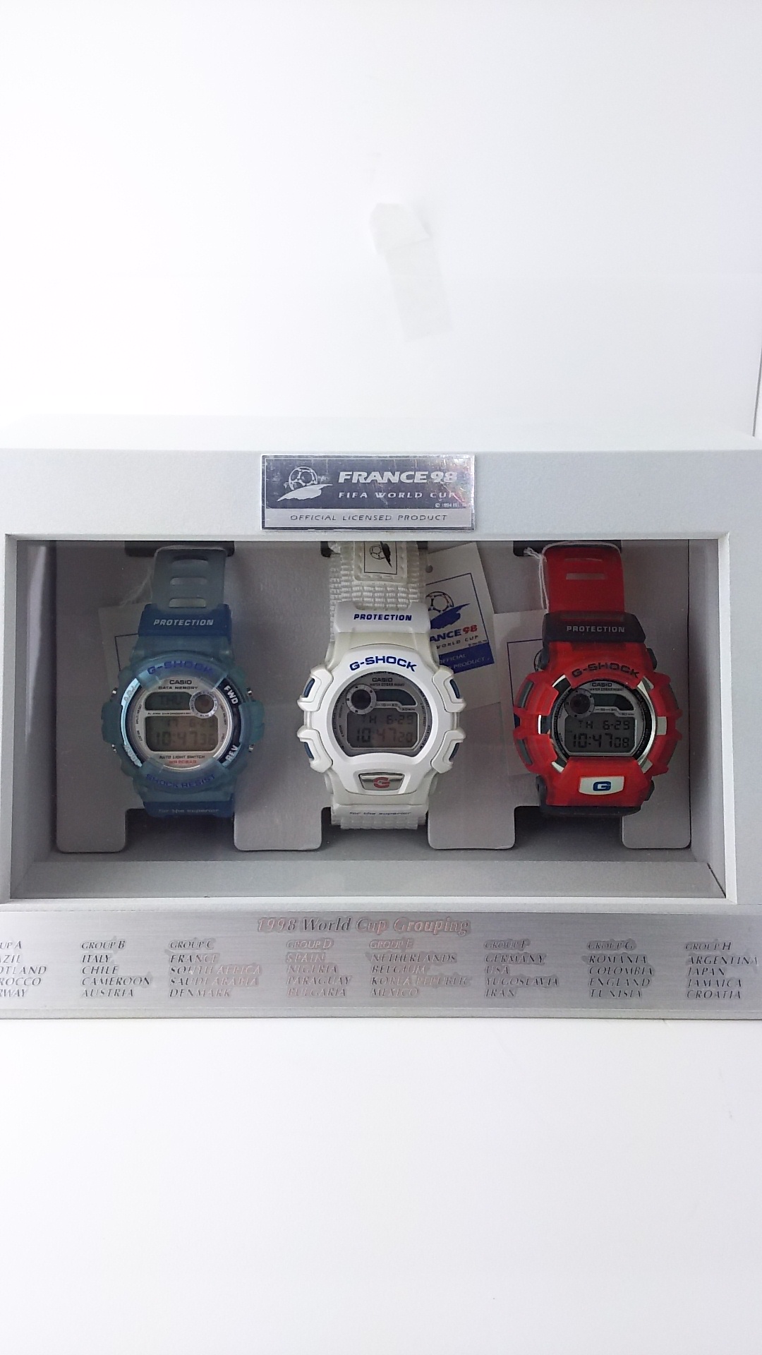 G-SHOCK フランスワールドカップ98 www.krzysztofbialy.com